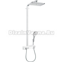 Душевая стойка Hansgrohe Raindance E 360 27288400 Showerpipe, белый, хром