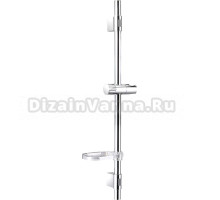 Душевая штанга IDDIS Shower Bar TSH65SDi17 с мыльницей, хром