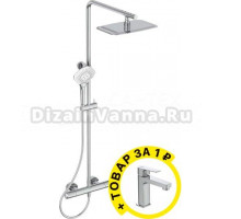 Душевая стойка Ideal Standard Creatherm_t50 A7705AA + смеситель для раковины