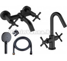 Душевой комплект Orange Mia M34-311b черный