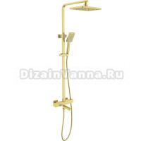 Душевая стойка Timo Tetra-Thermo SX-0169/17 с термостатом, золото