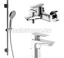 Душевой комплект Villeroy & Boch TVS1086000261 + TVW10210111061 + TVT10200300061