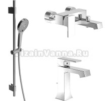 Душевой комплект Villeroy & Boch TVS1086000261 + TVW10110111061 + TVT10150100061