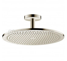 Верхний душ Axor ShowerSolutions 26035820, 350 1jet, шлифованный никель