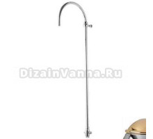 Душевая штанга Bandini Classic 385674KO с девиатором, хром-золото