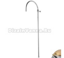 Душевая штанга Bandini Classic 375284KO без девиатора, хром-золото