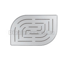 Верхний душ Jaquar Alive Maze OHS-CHR-85859M, 20 х 30 см, хром