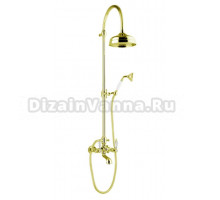 Душевая система Webert Alexandra AL721208010 для ванны/душа, золото