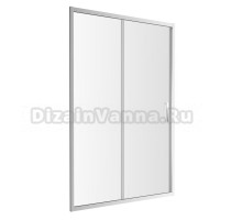 Душевая дверь Omnires Chelsea NDP12XCRTR 120 х 190 см раздвижная, хром