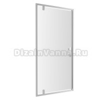 Душевая дверь Omnires S S-80DCRTR 80 x 185 см дверь распашная, стекло прозрачное, хром