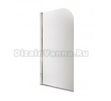 Душевая шторка на ванну Omnires Mayfair QP93B-LUXCRTR 70 x 140 см стекло прозрачное, правая/левая