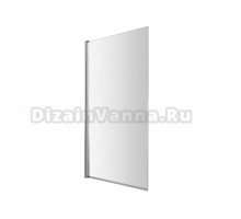 Душевая шторка на ванну Omnires Kenton MP75CRTR 70 x 140 см стекло прозрачное