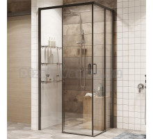 Душевой уголок Ambassador Queen 11011204Black 100x100