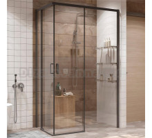 Душевой уголок Ambassador Queen 11011205RBlack 120x80