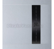 Поддон для душа Aquanet Delight NEW 007G 90x90 серый камень, с сифоном