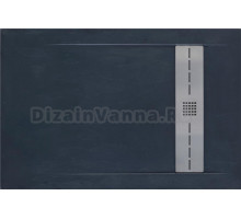 Поддон для душа Aquanet Delight NEW 012B 160x90 черный камень, с сифоном