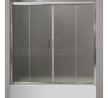 Шторка на ванну BelBagno Uno VF 2 170/145 M Cr