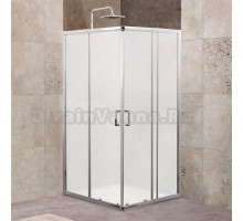 Душевой уголок BelBagno Unique A-2-85/100-M-Cr стекло матовое