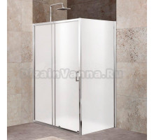 Душевой уголок BelBagno Unique AH-1-110/125-100-M-Cr стекло матовое