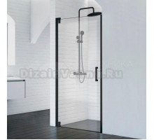 Душевая дверь в нишу BelBagno Marmi B-1-90-C nero