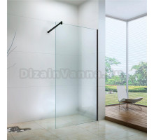 Душевая перегородка Berges Wasserhaus Sky Black 064011 110x200, профиль черный
