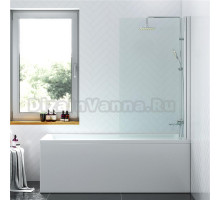 Шторка на ванну Damixa Skyline DX35WBS-D080-140MT