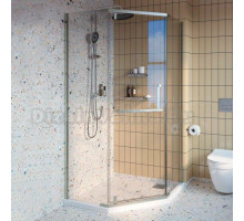 Душевой уголок IDDIS Steel STE8SS0i23 100х100 см, сатин