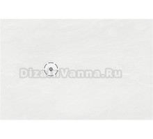 Поддон для душа Jacob Delafon Singulier 140х80 белый с сифоном