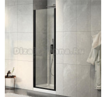 Душевая дверь в нишу Jacob Delafon Contra 90 профиль черный