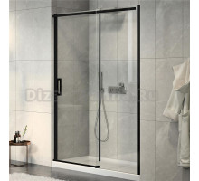 Душевая дверь в нишу Jacob Delafon Contra 140 профиль черный