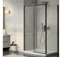 Душевой уголок Jacob Delafon Contra 120 профиль черный