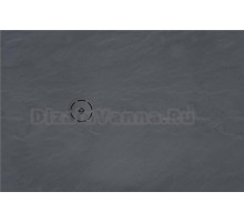 Поддон для душа Jacob Delafon Singulier 120х80 серый сланец с сифоном