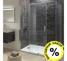 Душевой уголок Jacob Delafon Contra 170x90 профиль хром