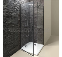 Душевой уголок Jacob Delafon Contra 90x80 профиль черный