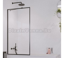 Шторка на ванну Radaway Idea Black PNJ II Frame 60