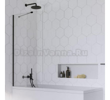 Шторка на ванну Radaway Idea Black PNJ II 90