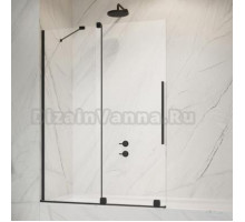 Шторка на ванну Radaway Furo Black PND II 180 L