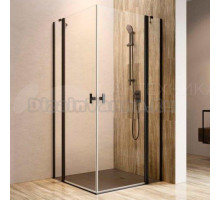 Душевой уголок Radaway Nes Black KDD II 90x80