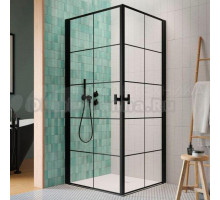 Душевой уголок Radaway Nes Black KDD I Factory 80x90