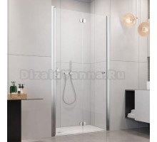 Душевая дверь в нишу Radaway EOS DWB 80 R прозрачное стекло