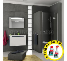 Душевая дверь в нишу Ravak Smartline 0SPAAA00Z1 R + средство для ванн и защитное средство