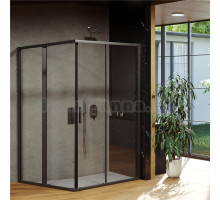 Душевой уголок Ravak BLSRV2K 120x120, профиль черный