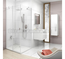 Душевой уголок Ravak CRV2-80+CPS-90 Transparent, профиль белый