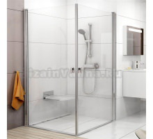 Душевой уголок Ravak CRV1-100+CRV1-90 Transparent, профиль блестящий