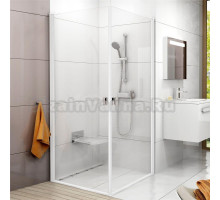 Душевой уголок Ravak CRV1-80+CRV1-100 Transparent, профиль белый