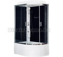 Душевая кабина Royal Bath BK RB8120BK5-BT-CH-L