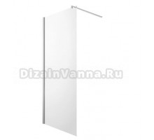 Душевой уголок Omnires Marina DNR80XCRTR 80 см walk-in, стекло прозрачное, хром