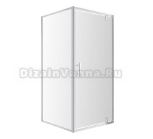 Душевой уголок Omnires S S-80KCRTR 80 x 80 х 185 см, стекло прозрачное, хром