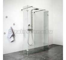 Душевой уголок Roltechnik Walk in Line A, 150 х 202,6 см, стекло прозрачное