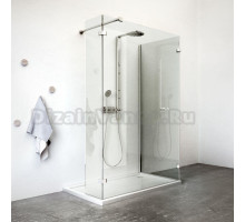 Душевой уголок Roltechnik Walk in Line B, 100 х 202,6 см, стекло прозрачное